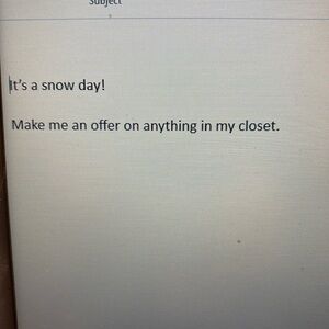 Make me an offer. Ready to move inventory.